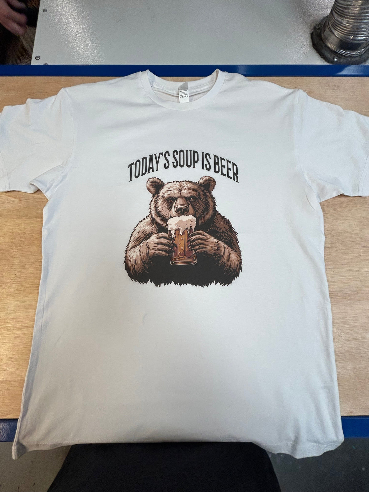 Today's Soup Is Beer Adults T-Shirt