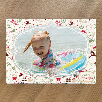 Christmas Photo Upload Jigsaw 300 Pcs + Metal Gift Tin