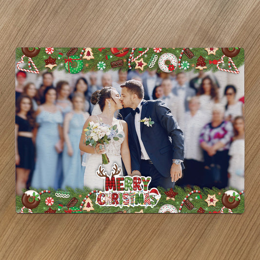 Christmas Treats Photo Upload Jigsaw 300 Pcs + Metal Gift Tin