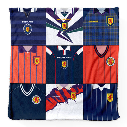 Scotland - Kit Montage - Luxury Fleece Blanket 150cm X 150cm