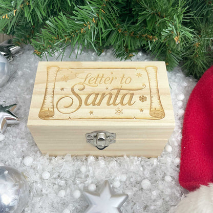Scroll Letter To Santa Box