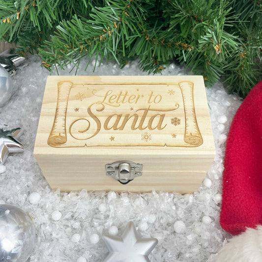 Scroll Letter To Santa Box