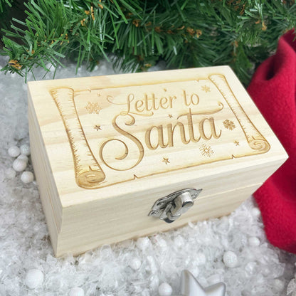 Scroll Letter To Santa Box