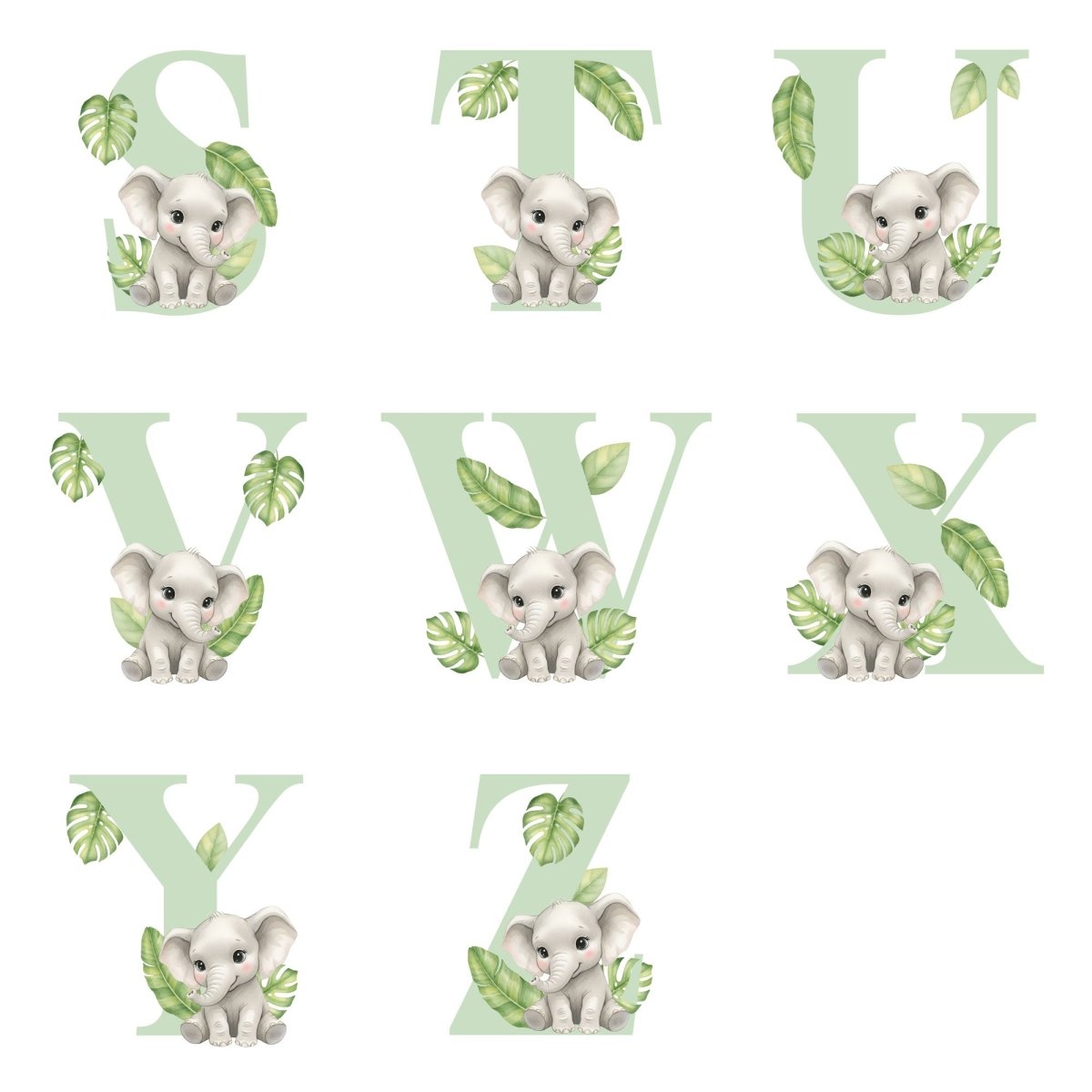 Personalised Animal Alphabet Grey Teddy Bear | New Baby, 1st Birthday or Christening Gift - The Lovely Keepsake Company