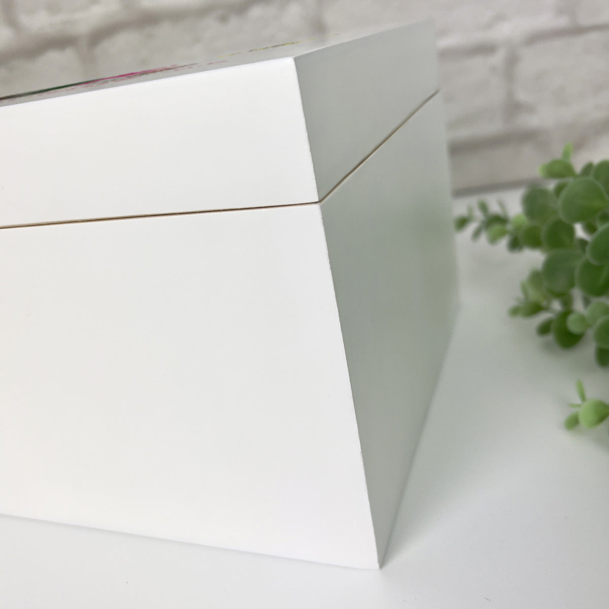 Personalised 'Our Adventures Together' White Wooden Keepsake Memory Box From The Kids/Grandkids - 3 Sizes