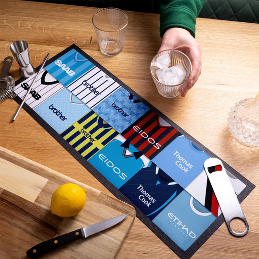 Manchester Blue Kit Montage - Bar Runner