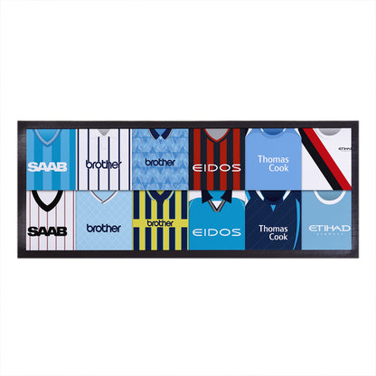 Manchester Blue Kit Montage - Bar Runner