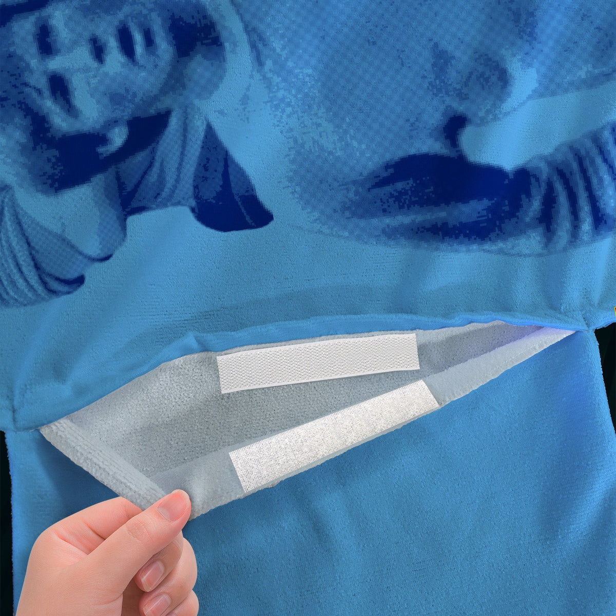 Manchester Blue - Player Montage - Sunbed Towel