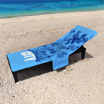 Manchester Blue - Player Montage - Sunbed Towel