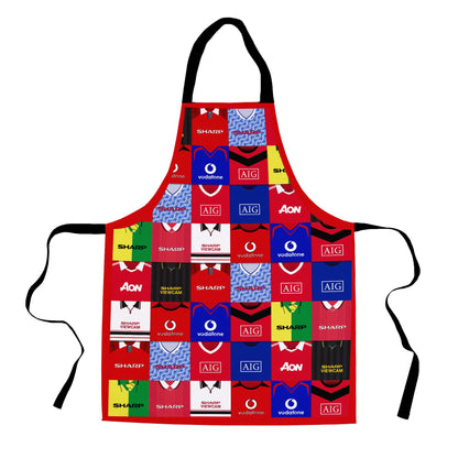 Manchester Red - Kit Montage - Water-Resistant Adults Apron
