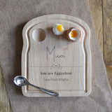 Personalised Dippy Egg Toast Board - Ideal Mother's Day Gift