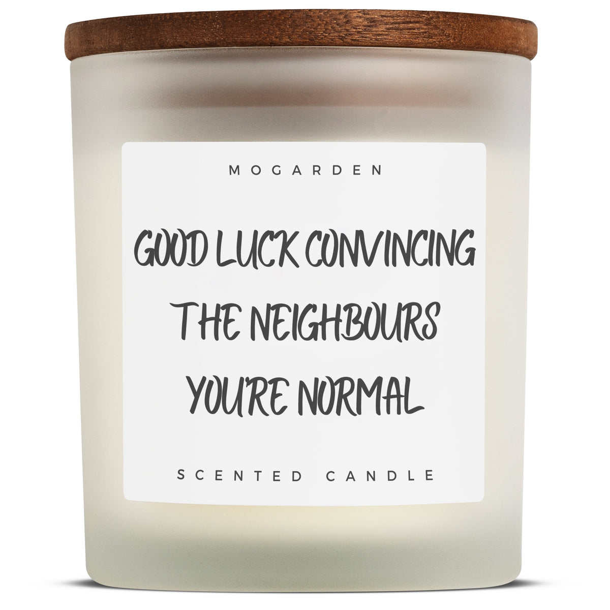 New Home Candle, New Home Gifts, Funny Housewarming Gifts, Luxury Scented Vanilla Candle Natural Soy 220g