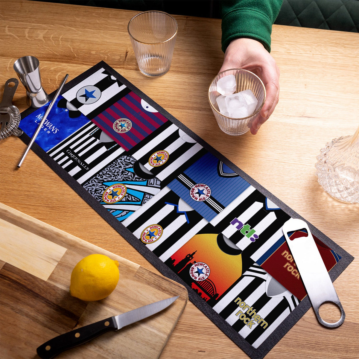 Newcastle Kit Montage - Bar Runner