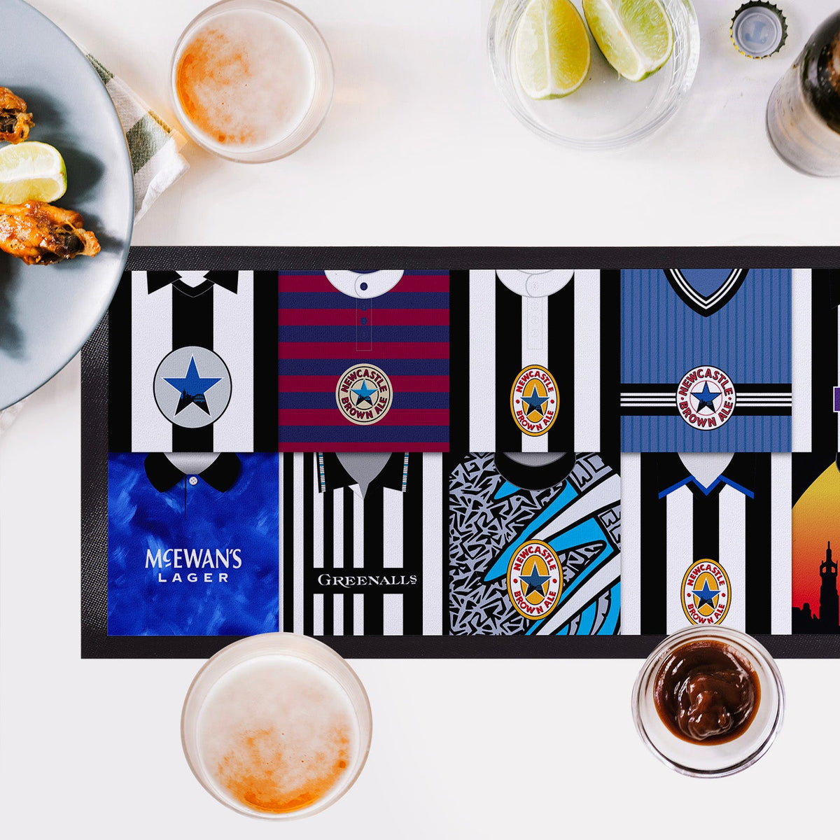 Newcastle Kit Montage - Bar Runner