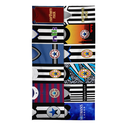 Newcastle - Kit Montage - Beach Towel - 150cm x 75cm