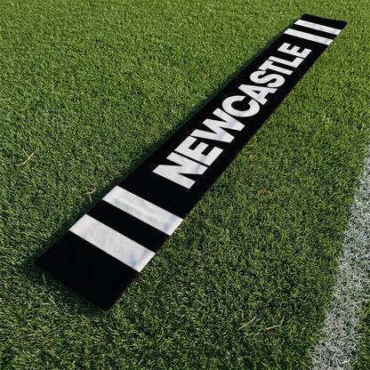 Newcastle Legends - Knitted Eyelet Football Scarf