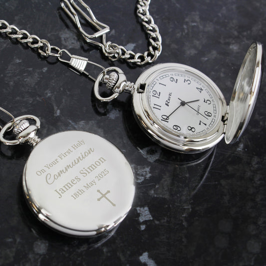 Personalised Religious Pocket Watch