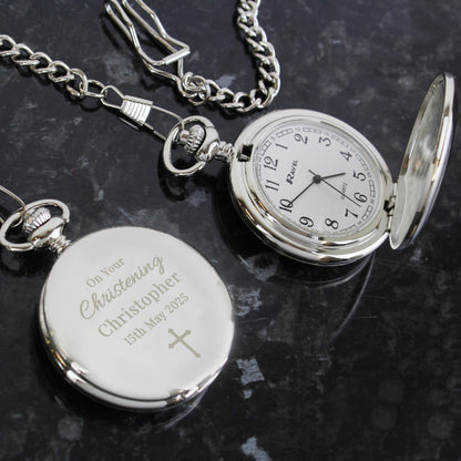 Personalised Religious Pocket Watch