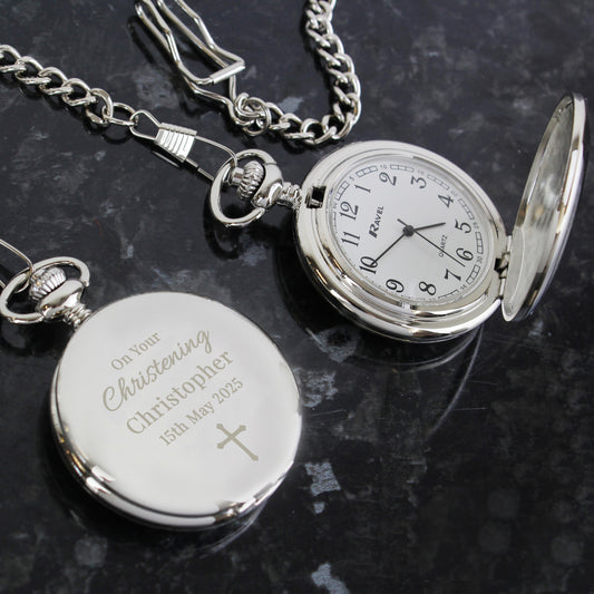 Personalised Religious Pocket Watch
