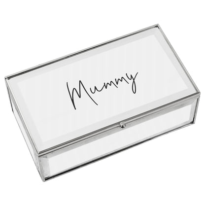 Personalised Mirrored Jewellery Box