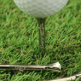 Personalised Pack of 4 Golf Tees