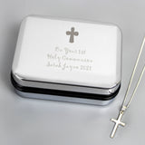Personalised Cross Necklace and Box
