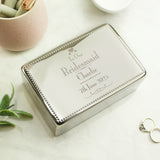 Personalised Decorative Wedding Bridesmaid Jewellery Box