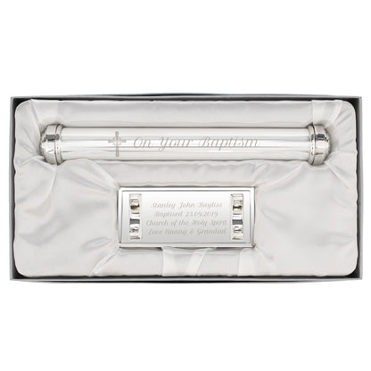 Personalised Cross Certificate Holder