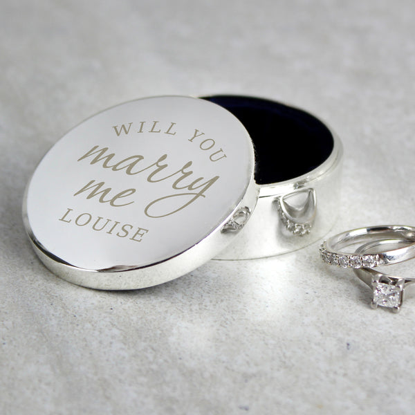 Personalised Ring Boxes