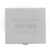 Personalised Handsome Hands Manicure Set