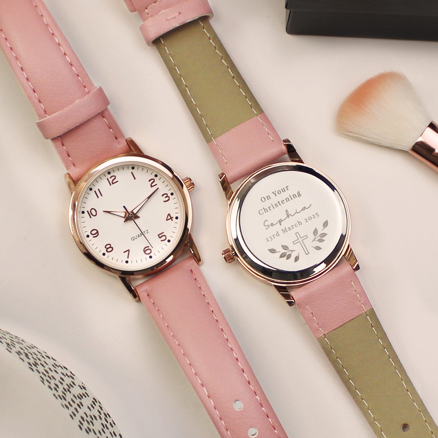 Personalised Holy Communion/Christening Pink Watch