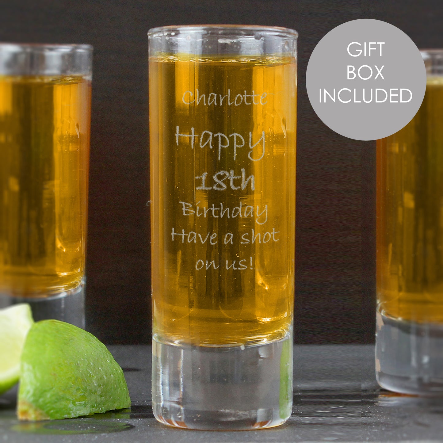 Personalised Engraved Shot Glass