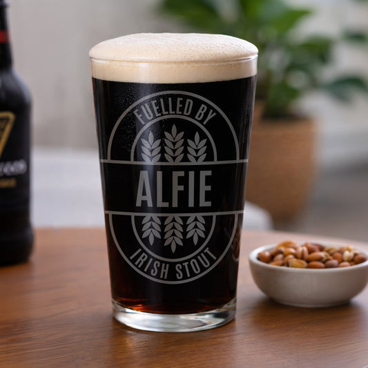 Personalised Brewery Style Pint Glass