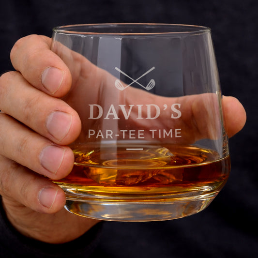 Personalised Golfing Motif Tumbler