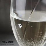 Personalised Hand Cut Mr & Mrs Pair of Flutes in Gift Box