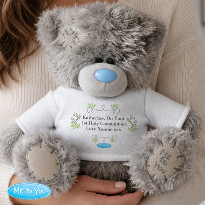 Personalised Me To You Bear Religious Cross