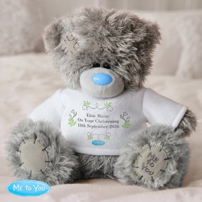 Personalised Me To You Bear Religious Cross