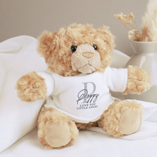Personalised Initial Teddy Bear