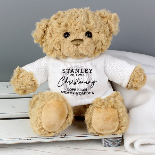 Personalised Truly Blessed Teddy Bear