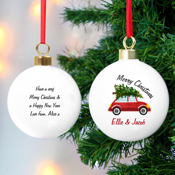 Personalised Baubles And Christmas Decorations