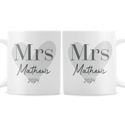 Personalised Couples Mug Set