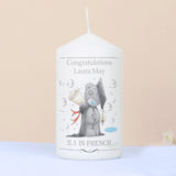 Personalised Me to You Graduation Pillar Candle
