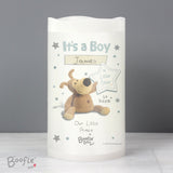 Personalised Boofle It's a Boy Nightlight LED Candle