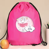 Personalised Princess Ballerina Pink Kit Bag
