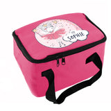 Personalised Princess Ballerina Pink Lunch Bag