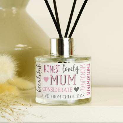 Personalised Mum Reed Diffuser