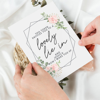 Personalised Mothers Day Voucher Cards