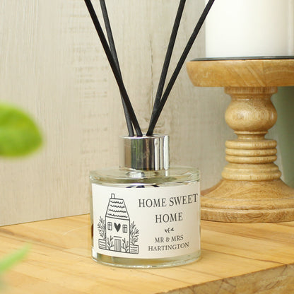 Personalised HOME Reed Diffuser
