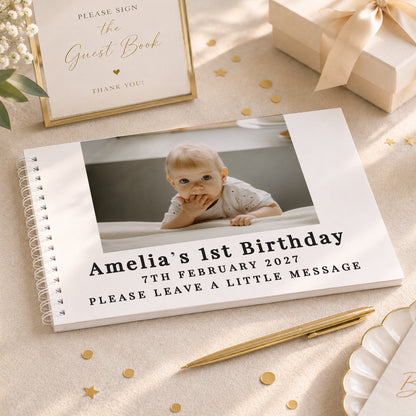Personalised Photo Upload Guest Book