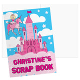 Personalised Princess & Unicorn - A4 Scrapbook